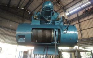 Heavy capacity Electric wire rope hoist for factory